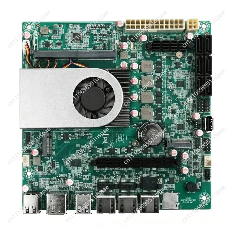 For N150  Motherboard 6 Bay Mini with 10G + Network Card Server Storage Home Media Build