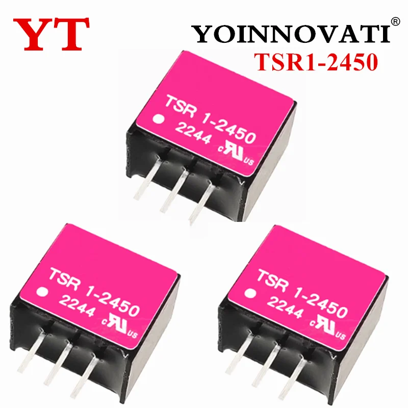 1-10PCS/Lot TSR 1-2450 TSR1-2450 Non-Isolated DC/DC Converter 6.5-36Vin 5Vout 1A/SMT Power Module