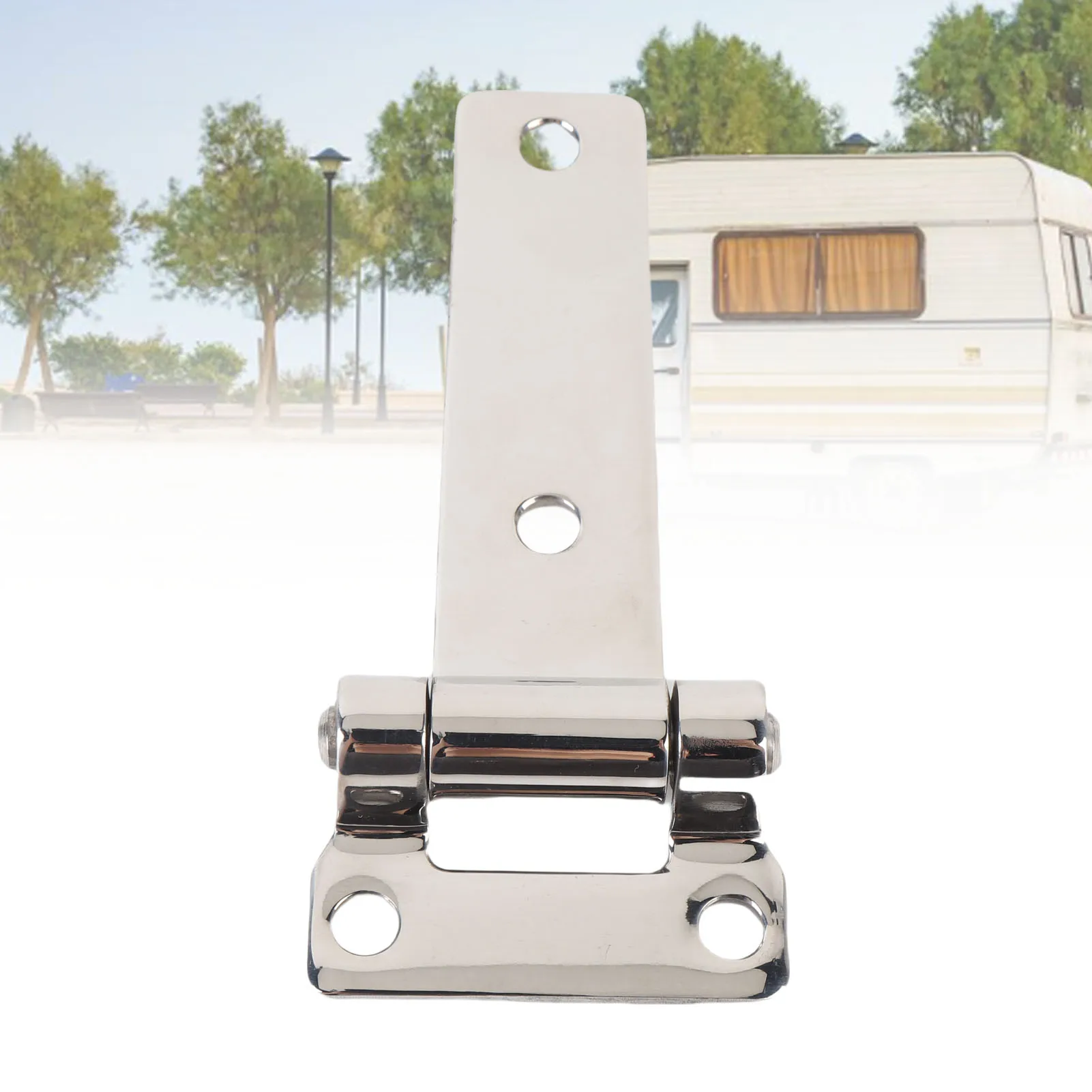 T Shape RV Door Hinge 304 Stainless Steel Smoother Operating High Load Capacity Hatch Hinge for RV Van Cabinet Yacht