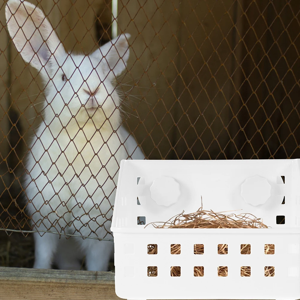 

Pet Hay Rack Sturdy Hay Holder Rabbit Feeder Bunny Grass Feeder for Guinea Pig Chinchilla Hamster Supplies Suspending Cage