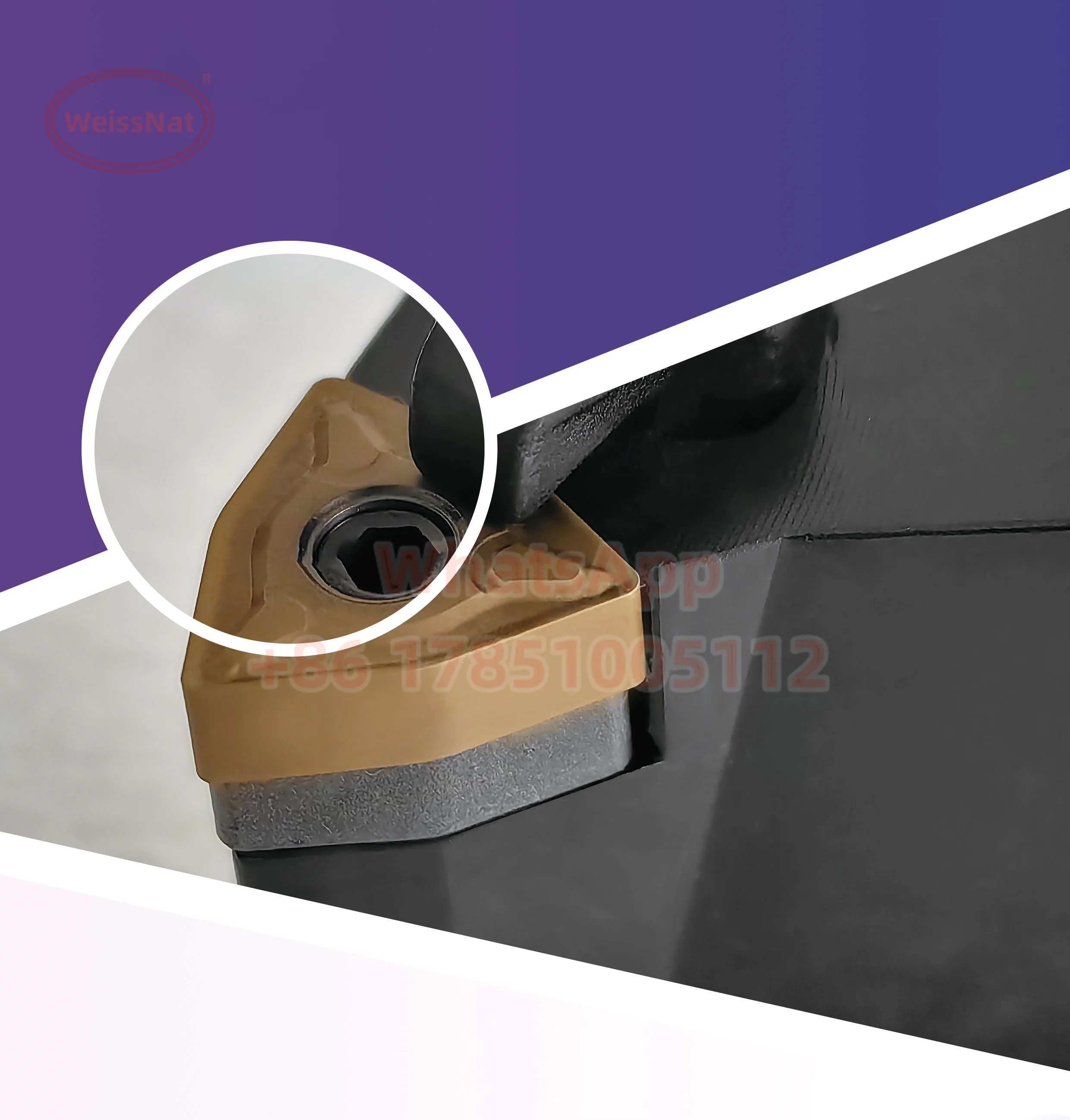 WNMG080408-HSM-YS8210 Carbide Insert  WNMG Inserts