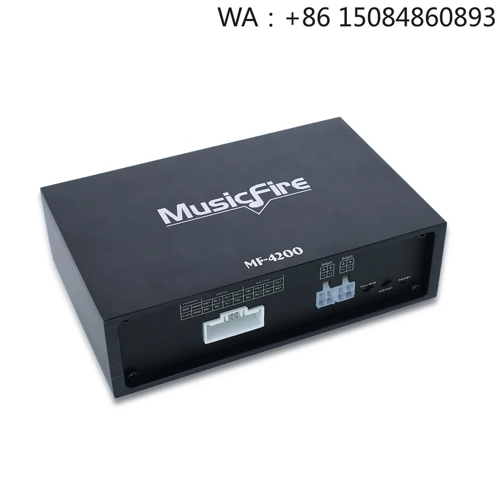 Car modification DIY car enthusiast feverCar Audio DSP Unit with Host Lossless Interfacing for Auto Sound System