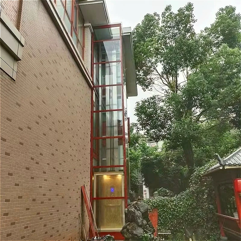 Customization Space Saving MRL Elevator 550kg 7 Stops 1.0m S for Low Rise Apartment Hotel High Efficiency High Quality Sale