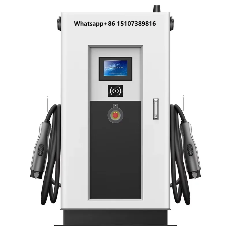 New 60kw Smart Fast DC EV Charger Floor-mounted Electric Vehicle Charging Station IP54 CCS2