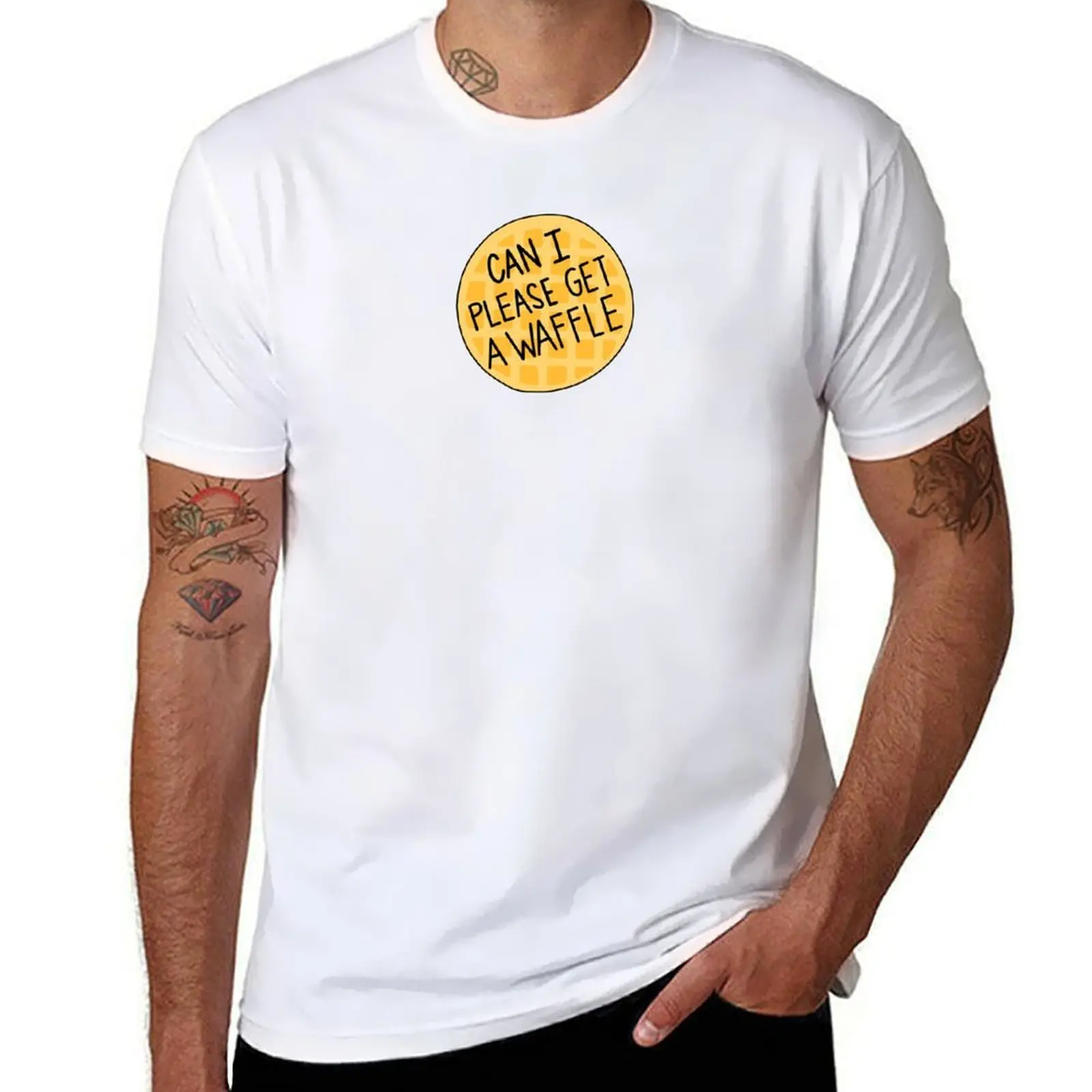 

Can I please get a waffle T-Shirt man t shirts cotton t shirts designer T-Shirt