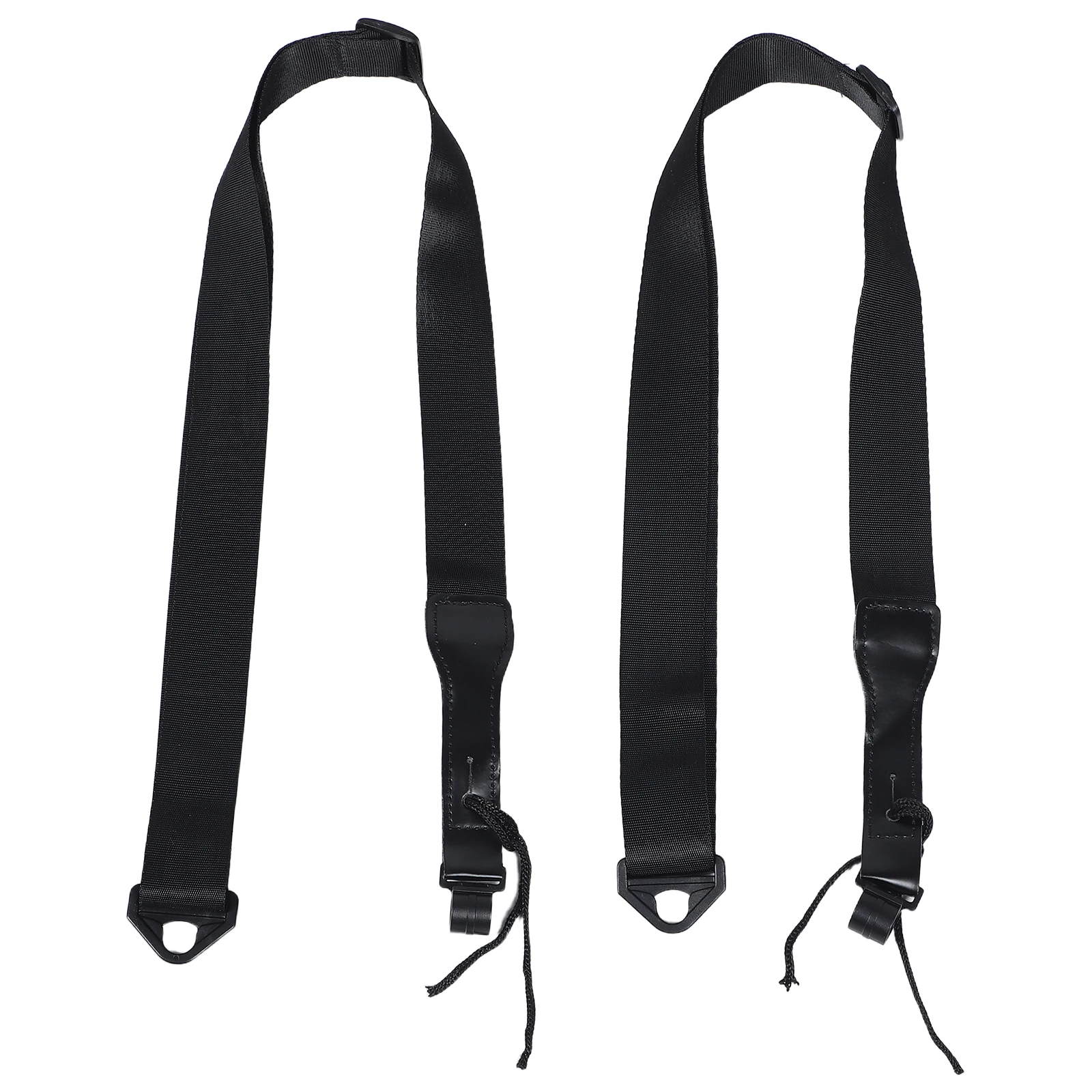 

2 Pcs Ukulele Strap Guitar Shoulder Belts Support Straps Pu Carrying Child Harness Sling