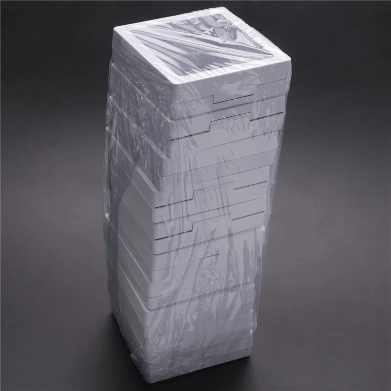 ABYO 코인 디스플레이 박스 - 90개 3D 플로팅 프레임 디스플레이 홀더 세트 (흰색 스탠드 포함), 2.75 X 2.75 X 0.75 인치