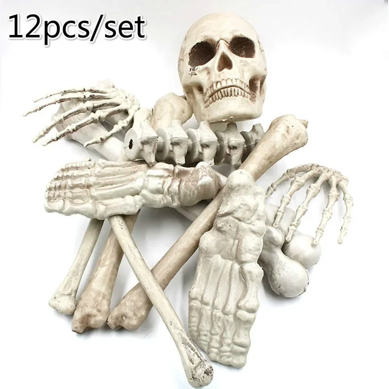 

Halloween Skeleton Skull Horror Skull Haunted House Room Decoration Props Decoration Model