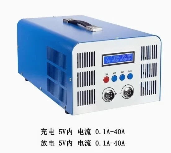 Pneumatic blow-off electronic load capacity tester lithium-lead-acid capacity tester