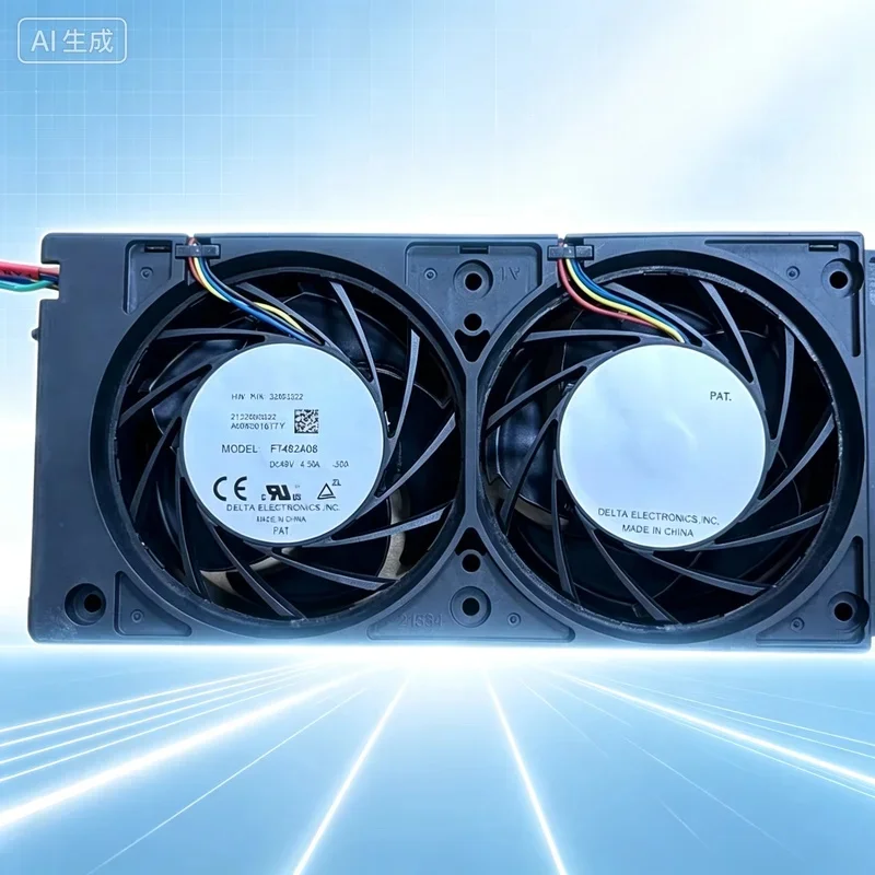 N+ High-Speed Server Fan FT482A08-JOC 8CM 58V 4.5A for Delta