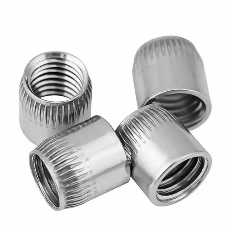 

2/5/10Pcs 304 Stainless Steel Taper Nut M6 M8 M10 M12 Knurled Expansion Implosion Nut