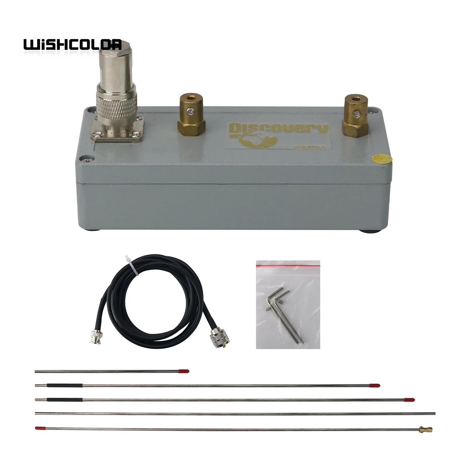 HamGeek HG-UV200 Walkie Talkie Antenna VHF UHF Antenna Dual Band SLIM JIM Antenna of 9DB High Gain
