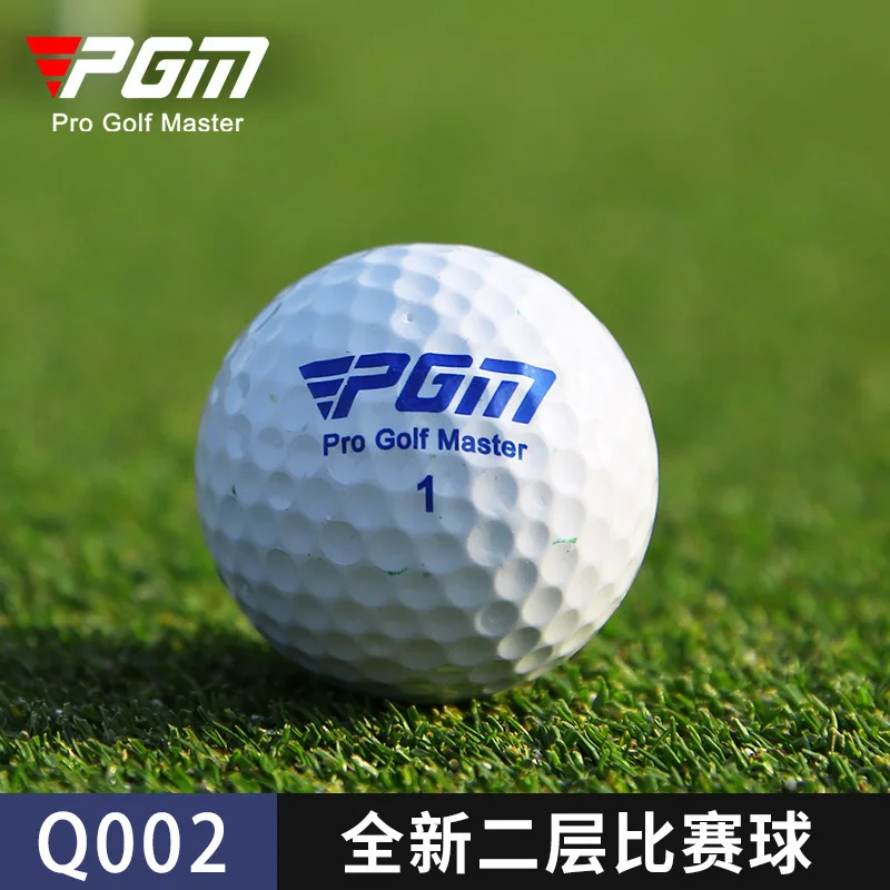 PGM 1PCS GOLF Tournament Ball Two Layer 42mm Game Balls Golf Practice Ball 80% Q002 Wholesale