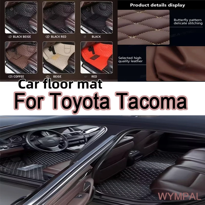 

Роскошный автомобильный коврик для Toyota Tacoma N220 N240 N250 N260 N270 2005 ~ 2015 грязеотталкивающие подушечки, напольные ковры, коврики для ног, автомобиль