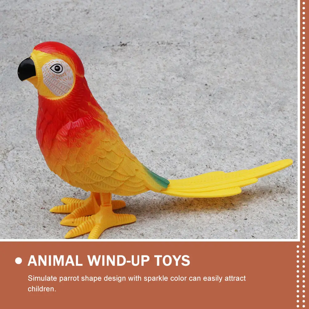 

Набор из 5 заводных игрушек-попугаев: яркие, красочные, для детей, на день рождения и праздники