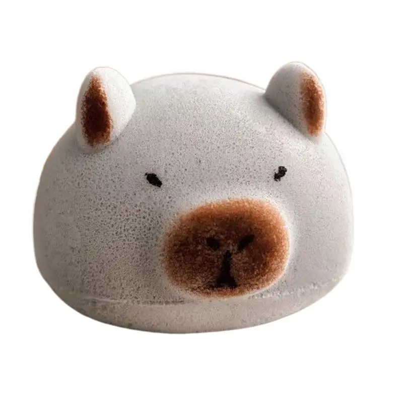 

Губка капибара, скребок для душа, губка для купания для женщин, мужчин, мальчиков и девочек, шарик для ванны капибары для мытья лица, мытья посуды