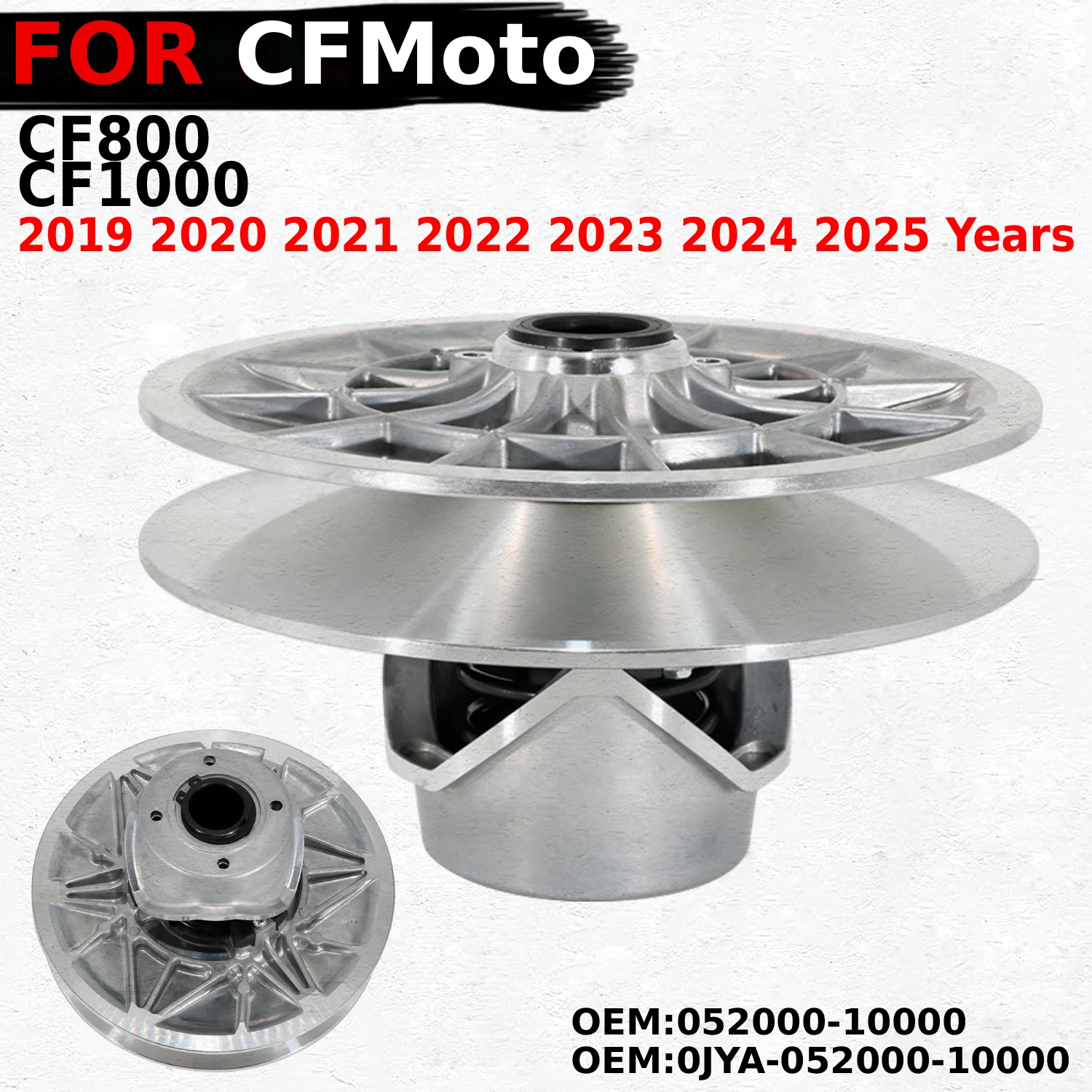 

Motorcycle Secondary Driven Clutch for CFMoto CF800 CF1000 UFORCE ZFORCE XC EPS Overland Trail 052000-10000 0JYA-052000-10000