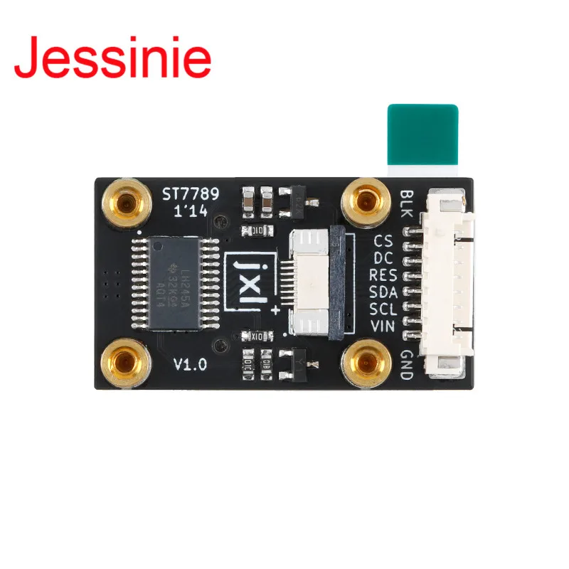 1.14 inch HD 262K Color TFT IPS LCD Screen Display Module 135*240 ST7789 Driver SPI for Arduino ESP32 Development Board 3.3V/5V