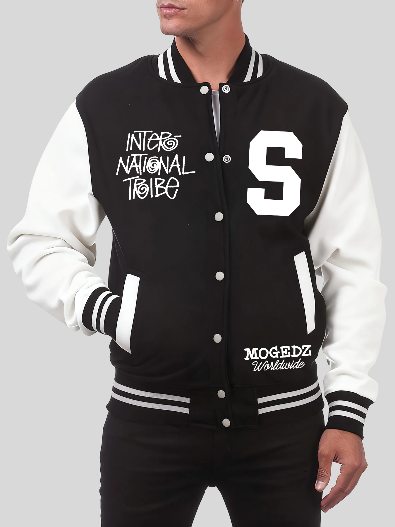 

Куртки с принтом Intero National S Mogedz, мужская модная бейсбольная форма на пуговицах, повседневная американская одежда, винтажная флисовая уличная одежда
