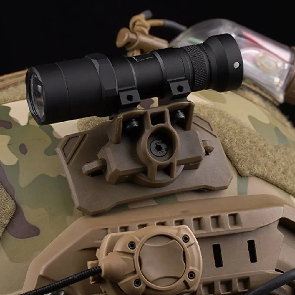 

1Set Night Vision Adapter Plastic Flashlight Mount Base for Fast Helmets Lightweight Headlamp Holder Comfortable Outdoor