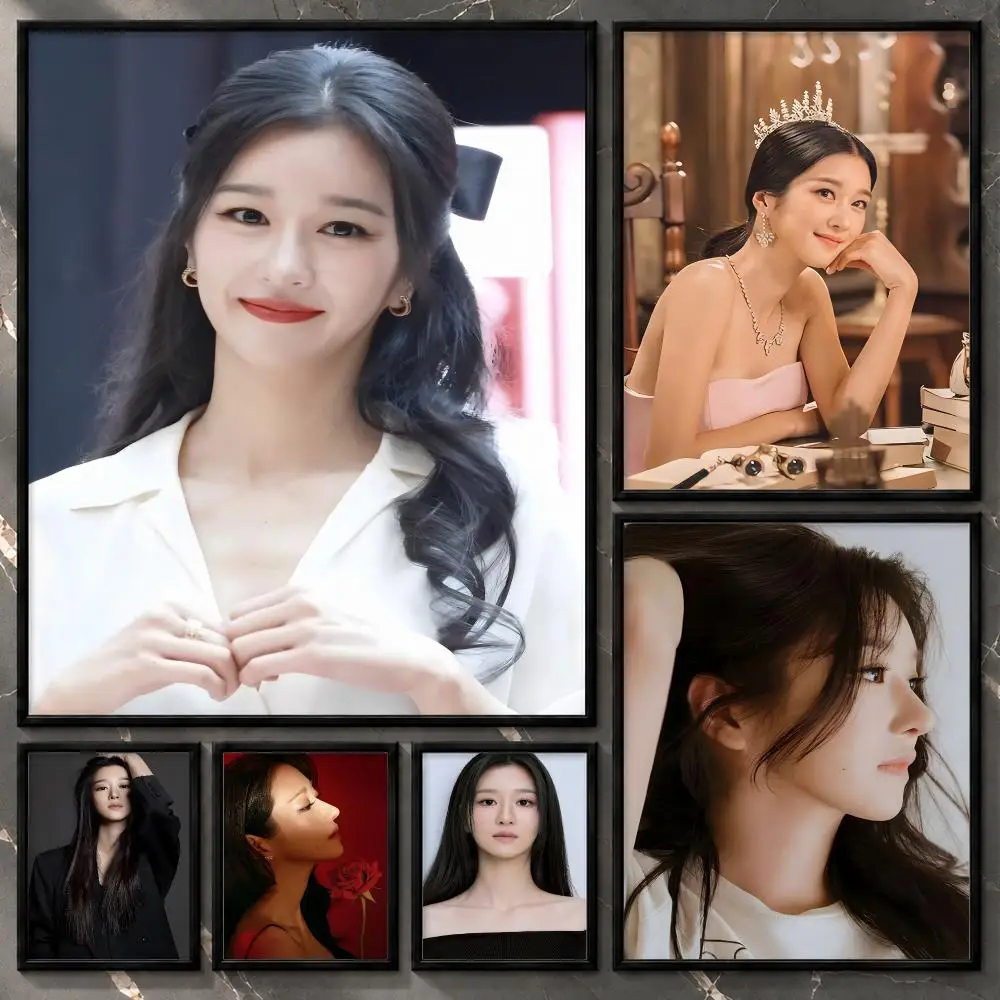 Seo Yea-ji Korean Actress Dramatic Screen Presence Chic Portrait Poster Aesthetic Unframed Wall Prints for Bedroom & Living Room
