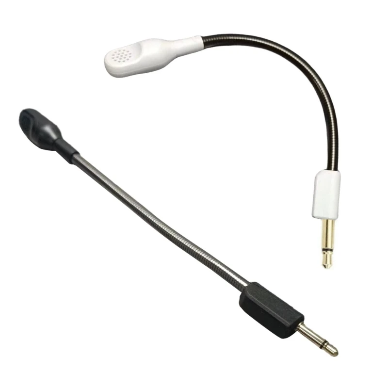 Bendable Game Mic 3.5mm Plug Noise-canceling Microphone for BlackShark V2