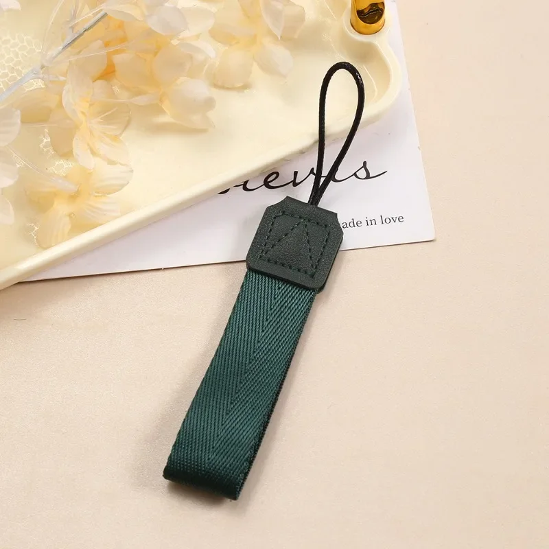 Custom LOGO Nylon Webbing Hand-held Coffee Water Cup Hanging Ribbon Portable Weave Sling Print Name Personalize Text Wrist Rope