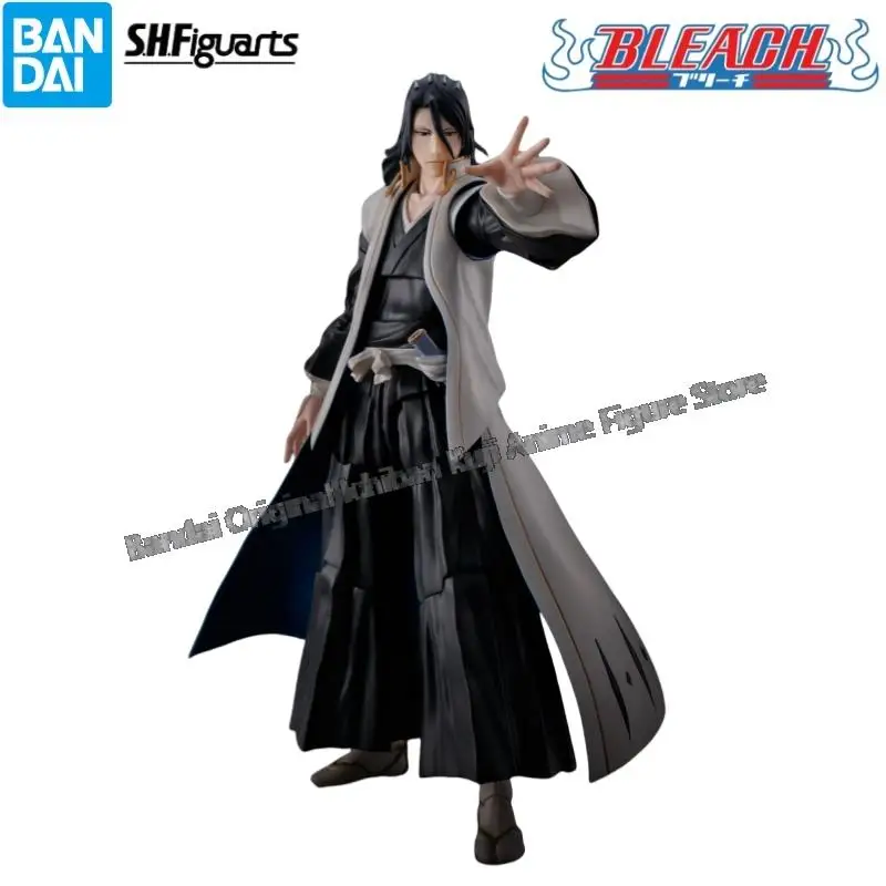 

Bandai In Stock Original Box Garage Kit Bleach Kuchiki Byakuya Shf Anime Characters Collectible Original Action Figure Statue