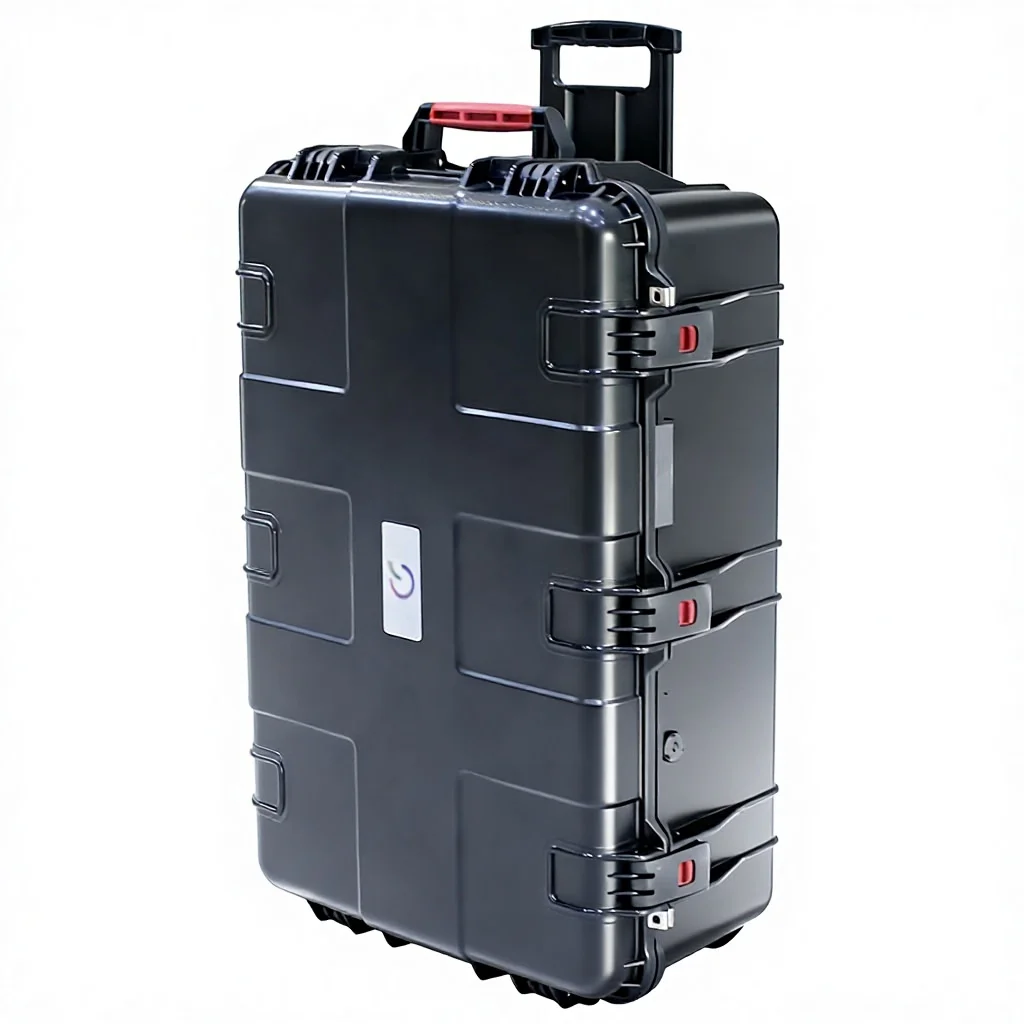 840x571x324 mm Large Size IP67 Waterproof Rating Hard Robust Quality Plastic Equipment Case with Spinner Wheels OEM Support