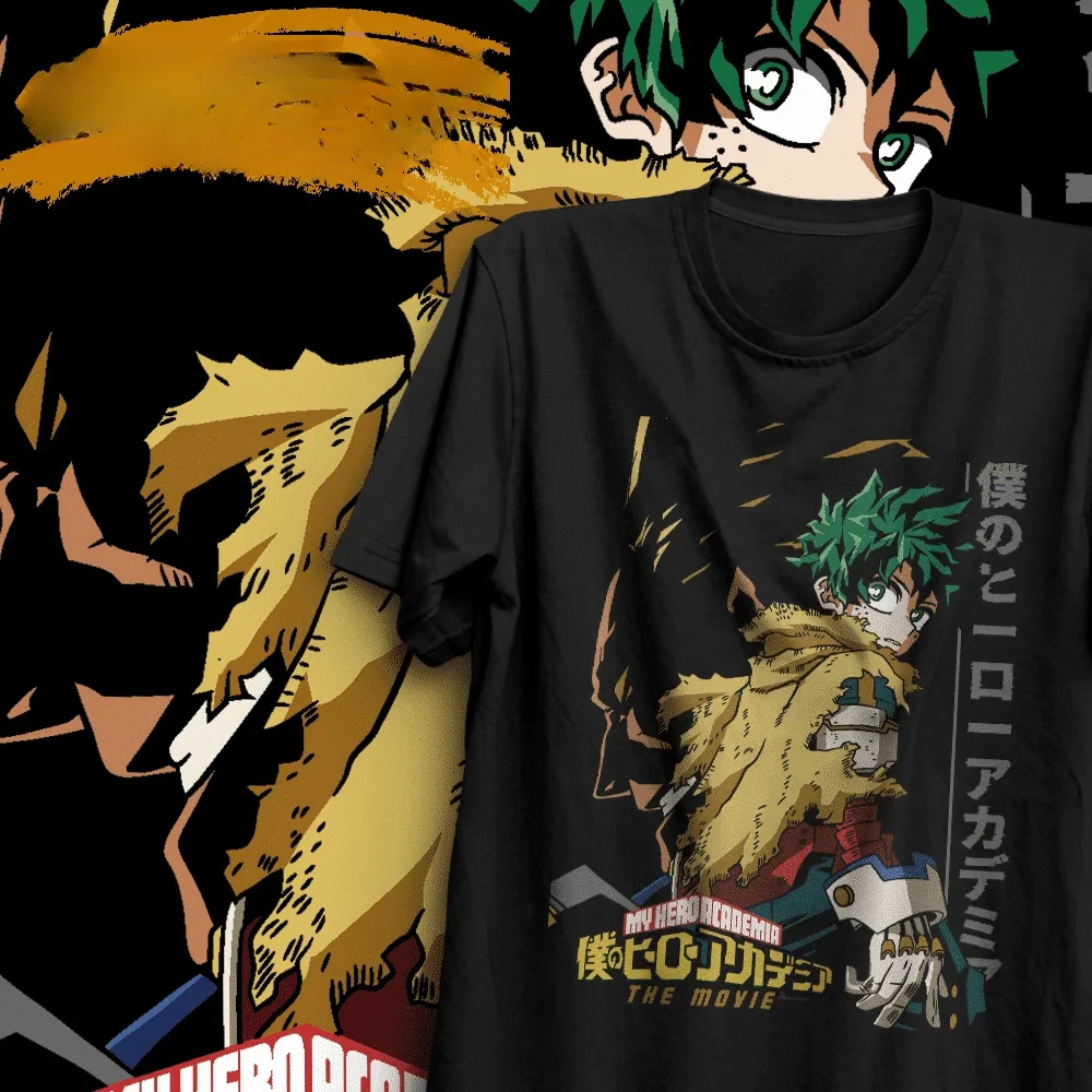 Boku No Hero – Camiseta de Anime Deku Vigilante EB, regalo de Manga para amantes de los Anime, camisetas gráficas Y2k de todas las tallas, ropa para mujer