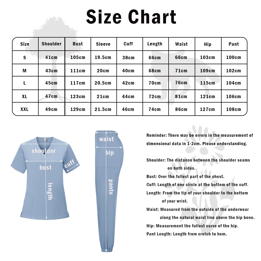 Medical Clothing for Women Scrubs Jogger Sets Nursing Pants Surgical Gown High Quality  Uniforms Wholesale Beauty Uniform