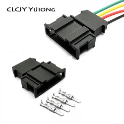 1 Set 4 Pin 191972714 Male Car Door Horn Plug Wire Harness Socket Automotive Brake Light Switch Connector for VW Audi