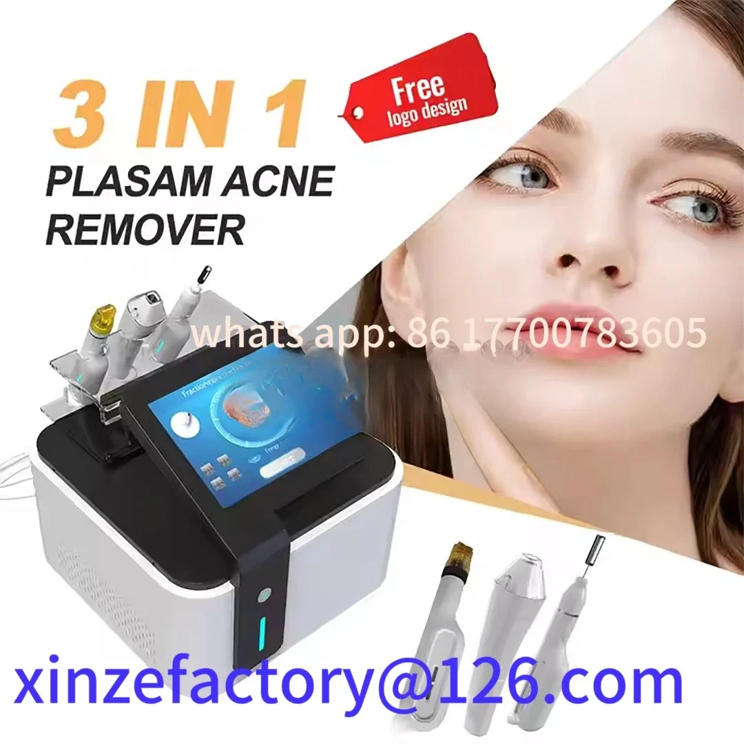 Customizable 3 in1 Fractional Plasma Jet Shower Needle For Acne Scar Removal Skin Tightening Wrinkle Removal Machine