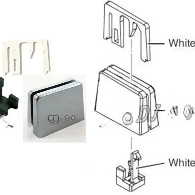 Suitable for Pioneer DJM900SRT DDJ-SZ2 Replacement Pusher Kit DAC2935 DAC2685 DNK5888, Silver