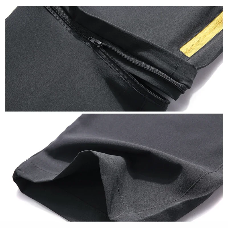 Pantalones de Trekking senderismo Camping hombres verano a prueba de rayos UV deportes al aire libre pantalones cortos desmontables ropa deportiva de secado rápido pantalones de pesca Wlaking