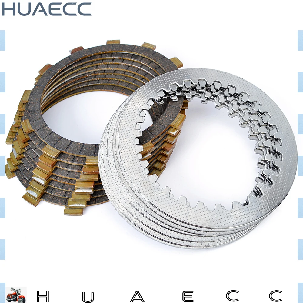 Clutch Friction Steel Plates Disc for Yamaha SR400 SR500 SR400SP SR400LTD SR 400  XT500 XT500H XT500G XT500F XT500E 5Y1-16321-00