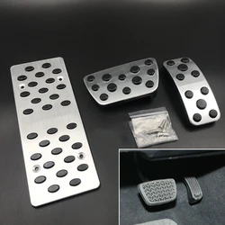 .Car Modified Pedal Cover For Toyota YARIS Cross 2020+ Gas Brake Footrest Refitting Pedal Pad Interior Decorative Accessory Part