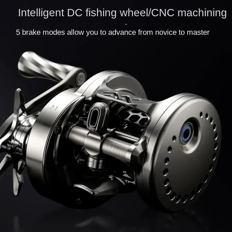 Micrometer Drum DC All-Metal Tossing Drip Wheel Universal  Micro Bait Casting Reel Smart Fishing