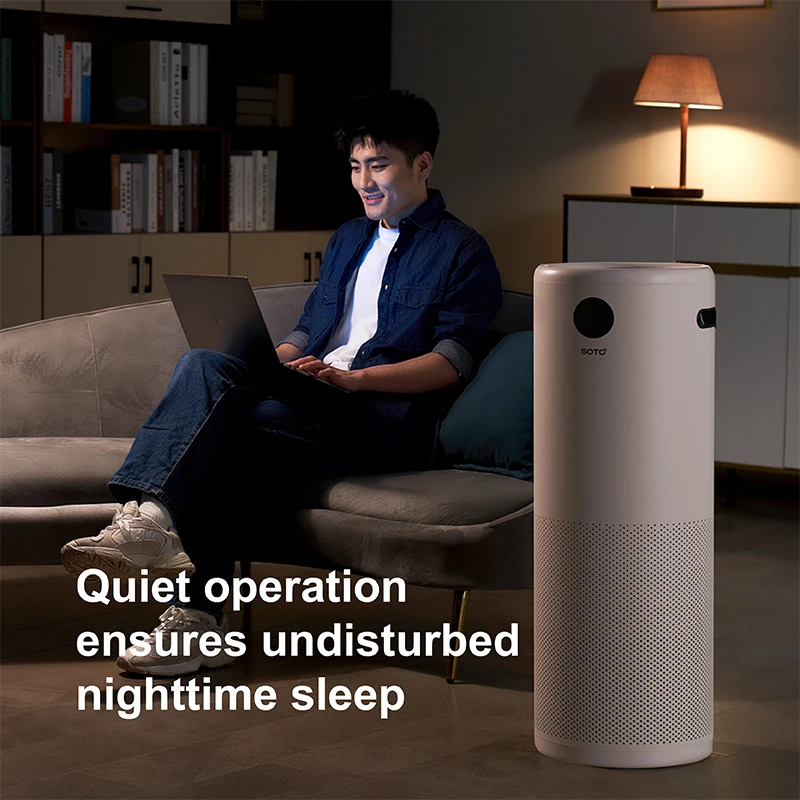 SOTO Y6 Portable Hepa Air Purifier Air Best Room Home Pet Smart  Air Purifier Hepa Filter Home Filters