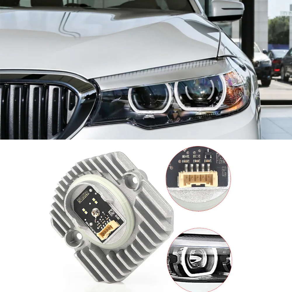 

63117214934 Для BMW 5 'G30 520d 520i 530i 540i 2017-2020 дневные ходовые огни 7214934 модули DRL с белым источником света