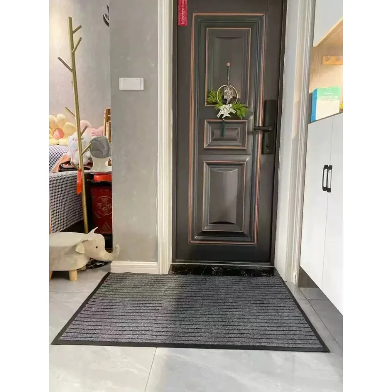 PVC Entrance Door Mat Commercial Outdoor Floor Rug For Hotel Supermarket Mall Entryway