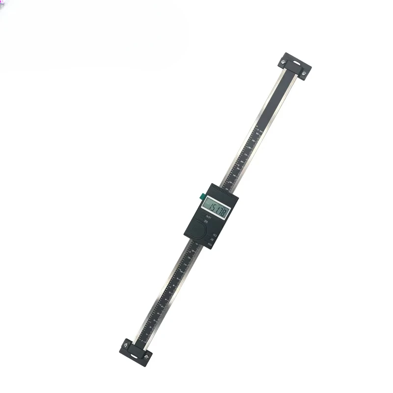 الفرجار الورنية الرقمي من الفولاذ المقاوم للصدأ مع شاشة LCD لقياس الارتفاع الإلكتروني ونطاق قياس المواد البلاستيكية 0-150 مم #1