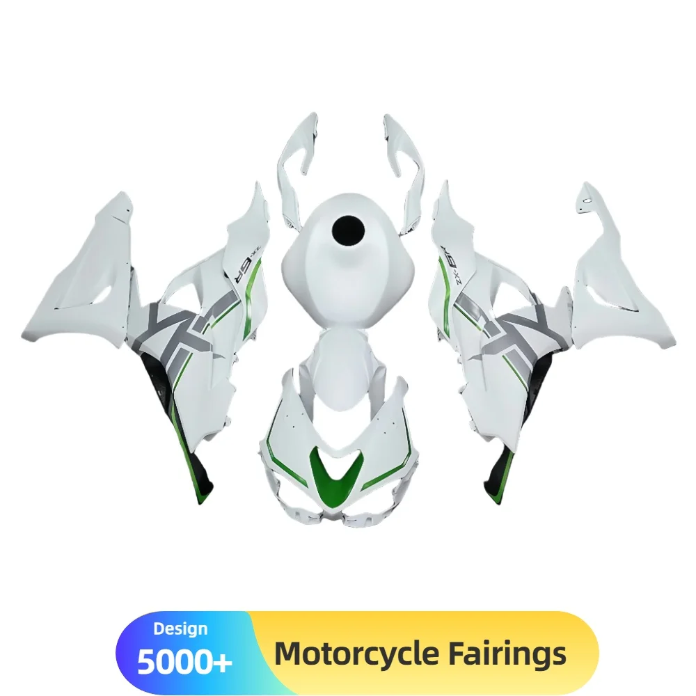 لـ KAWASAKI ZX-6R 2024-2025 مجموعة القلنسوة هدية - حقن ABS مصبوب، استبدال عالي الجودة