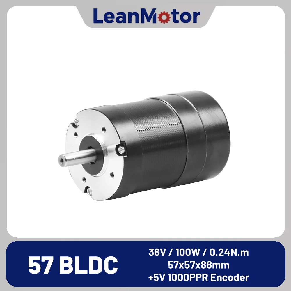 leanmotor-lm57bls67-x010ed-nema23-100w-servomotor-cc-bldc-sin-escobillas-con-codificador-1000ppr-57mm-4000rpm-36v-con-sensor-hall