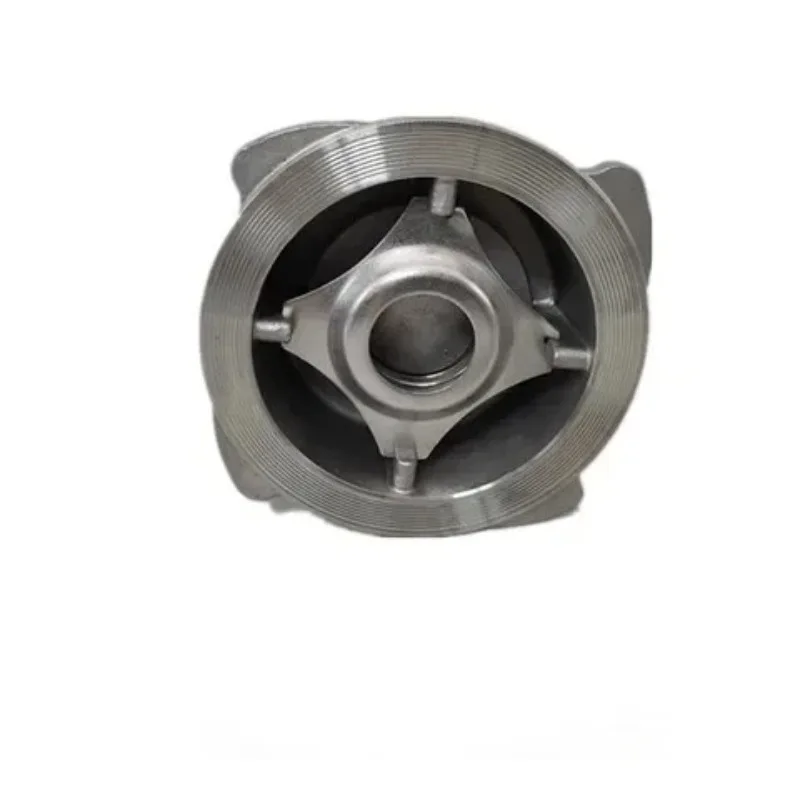 304 Four-sided Clip-on Lift Check Valve, Boiler Special Use 40KG Pressure Resistant Non-return One-way Pipeline Control Valve