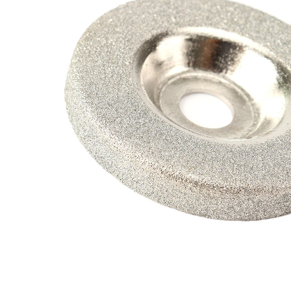 Imagem -04 - Copo Roda de Moagem do Diamante Emery Fresador 150 180 360 Pedra Grit Sharpener Disco para Ângulo Ferramentas de Corte Peças pc