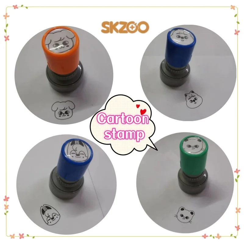 

SKZOO Bbokari Wolf chan Leebit Dwaekki Jiniret: Креативная персонализированная кукла-фигурка с высокой цветовой ценностью, мультяшный милый герой, награда для студентов, медаль