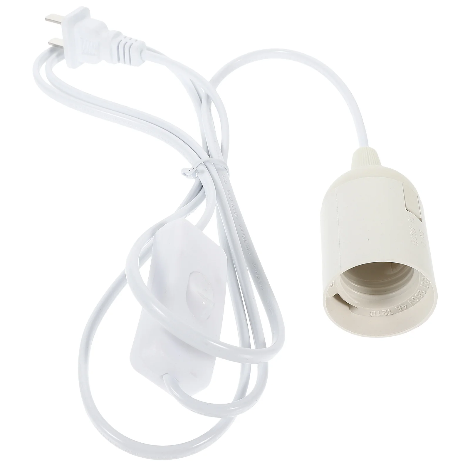 

Pendant Light Cord 1.8m Plug in Light Socket Adjustable Wire Length Stylish Simple Design DIY Lamps Us Plug Lamp Cord with