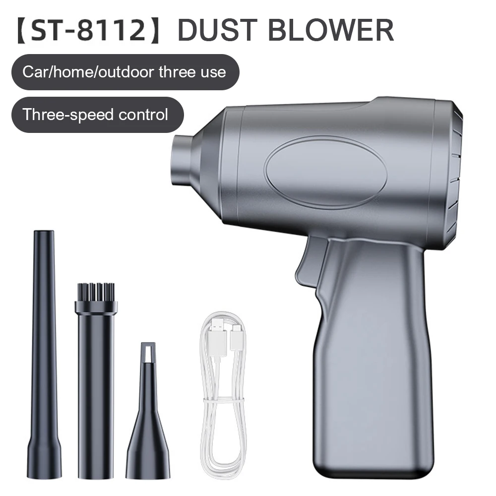 

85000RPM Wind Speed 52m/s Turbo Jet Fan Turbofan Industrial Duct Fan Brushless Motor Car Dryer Rechargeable Blower Cleaning Tool
