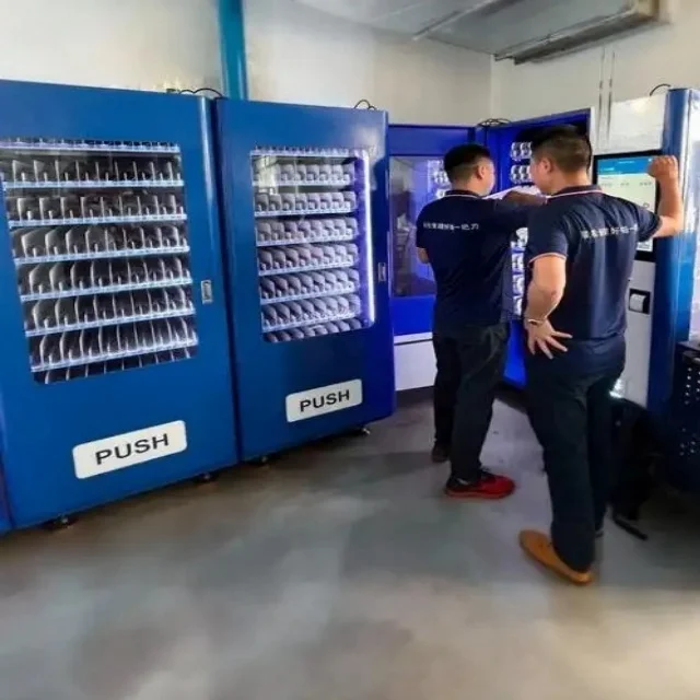 numerical control tool management cabinet 1750mm * 160mm * 600mm with 30 single drawer automatic tool storage for machining